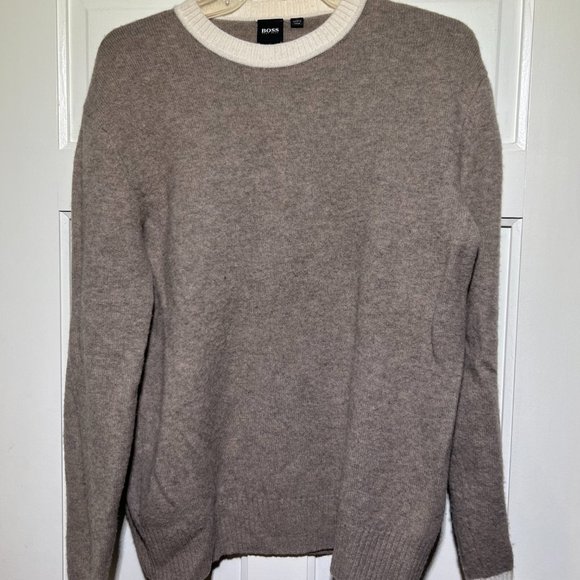 HUGO BOSS Nimone Wool Blend Crewneck Sweater - Used - Medium - Picture 2 of 3